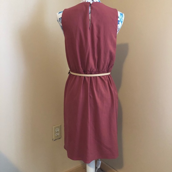 Zara punch pink colored ruffle dress size medium - Picture 3 of 8